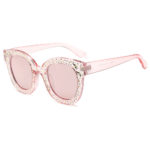 Clear Pink - Rose Pink Mirrored Lens