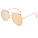 Gold/Pink - Rose Gold Mirrored Lens