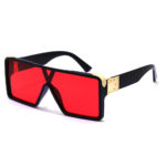 Black - Red Tinted Lens